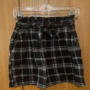 Plaid Mini Skirt